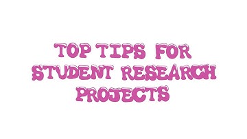 Open Research in the Classroom | Top Tips for Student Research Projects
