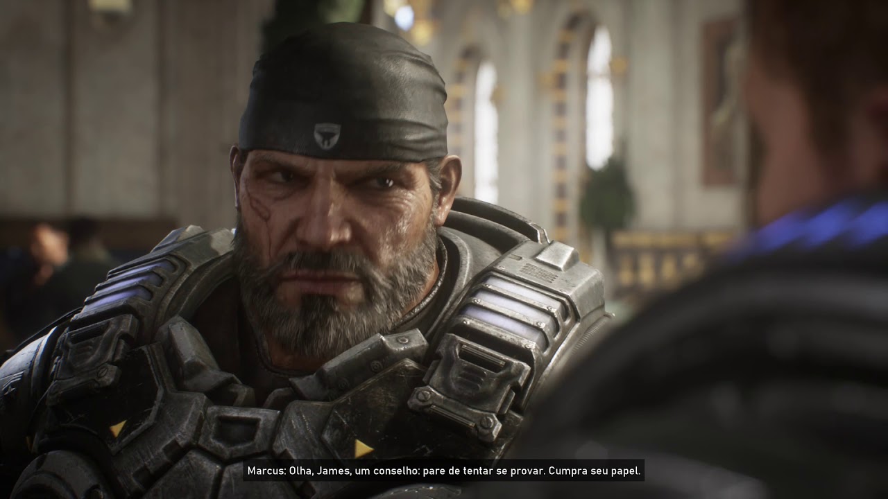 Supremo Templo do Flamewar - Quem tiver com problema na dublagem do gears 5  na steam (o som no jogo n sai, so nas cutscenes) muda o idioma do jogo pra  portugal