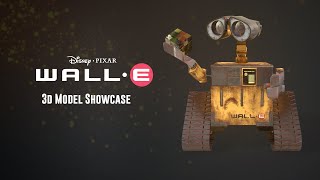 Wall-E 3d Model turntable