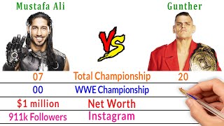 Mustafa Ali Vs Gunther - WWE Intercontinental Championship