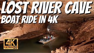 LOST RIVER CAVE BOAT RIDE IN 4K!   Bowling Green, Kentucky