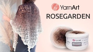 YarnArt Rosegarden. Обзор пряжи