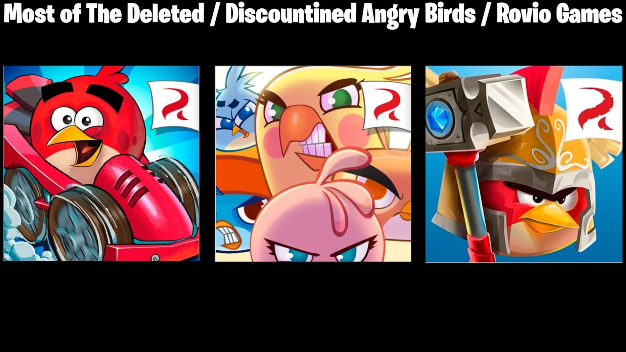 Deleted Angry Birds Games Part 3