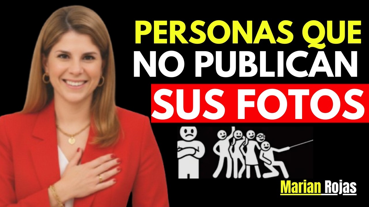 The Psychology of People Who DON'T POST Their Photos on SOCIAL MEDIA| Marian Rojas Estapé