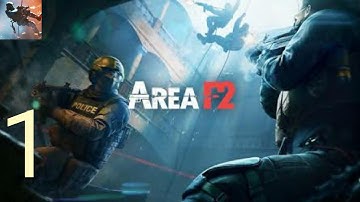 AREA F2 - Gameplay Walkthrough Part 1, Tutorial "The First CQB Shooting Game on Mobile" !! (Android)