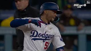 Mookie Betts Hits Towering Home Run To Give the Dodgers the Lead