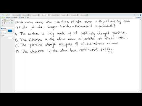 IB Physics E1 (Nov 2025 Past Paper 1A TZ1 HL-32 SL-21). Geiger–Marsden–Rutherford experiment.