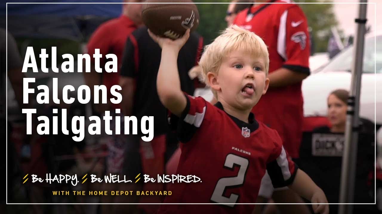 Atlanta Falcons Tailgate The Home Depot Backyard YouTube