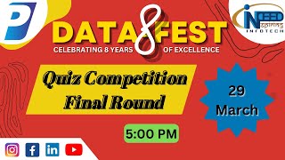 Data Fest | Quiz Competition - Final Round | 29 March 2023 Wealth