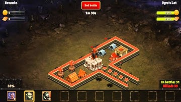 Throne Rush Gameplay Walkthrough - Orge