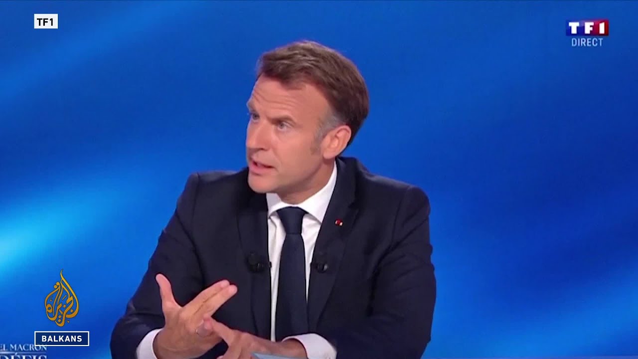 ماكرون: ما يفعله نتنياهو أمر مخزٍ.