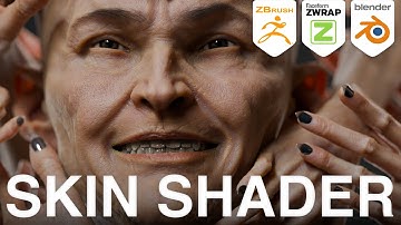 Blender Tutorial - Realistic Skin Texture in 3 Minutes!!