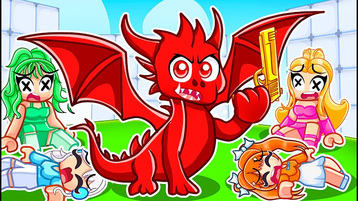 I Became A DRAGON In Roblox RIVALS To Troll MY CRAZY FAN GIRLS...