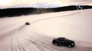 Mercedes-Benz Driving Events Sweden – Snow Drifting in Sorsele.