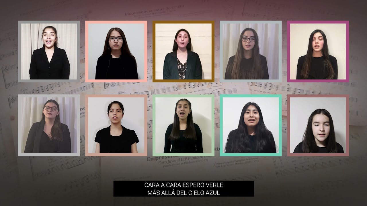En Presencia estar de Cristo - Coro Juvenil IEP Punta Arenas