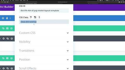 The Different ways of Closing Divi Overlays Popups