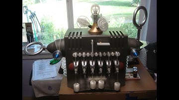 Step 6. Robby Machine. The detail parts. wrapping it up.