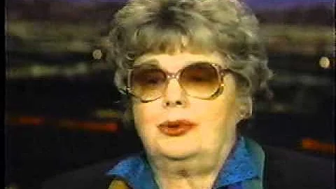 SHELLEY WINTERS ~ Interview Tom Snyder Show (1996)...