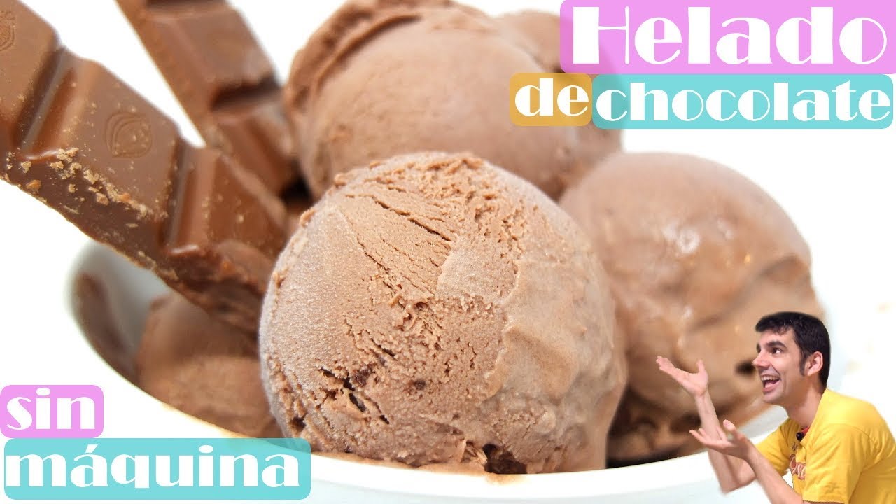 Como hacer helado de chocolate con 3 ingredientes