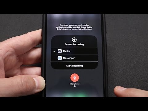 How to screen record free on iphone 11 pro max, pro, 11, recording ios13 with sound/audio home the fr...
