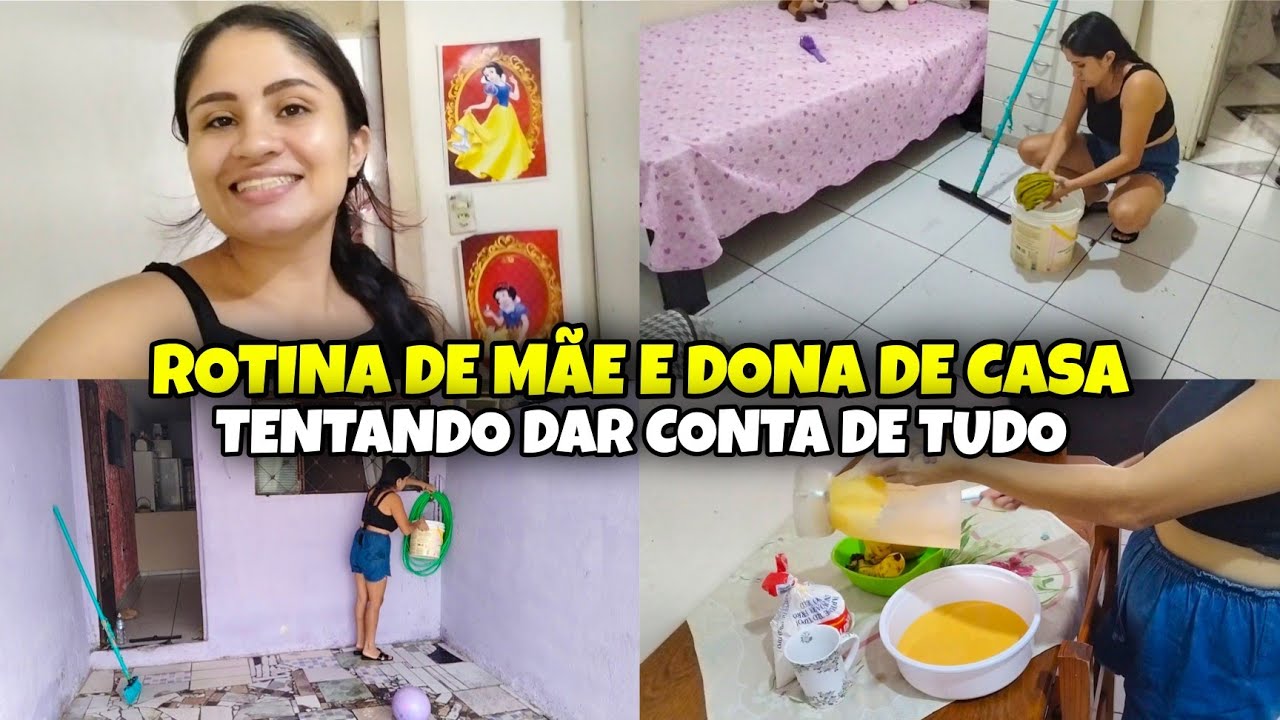 Rotina solo de mãe e dona de casa (sem perfeição)