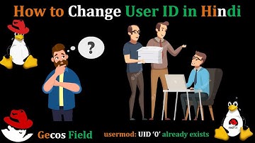 Red Hat Linux: How to Change User ID, UID 