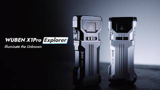 WUBEN X1 PRO Explorer: The brightest 12300 Lumens rechargeable power bank EDC Flashlight