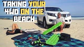 1ST TIME 4WDING ON THE BEACH (TIPS & TRICKS)