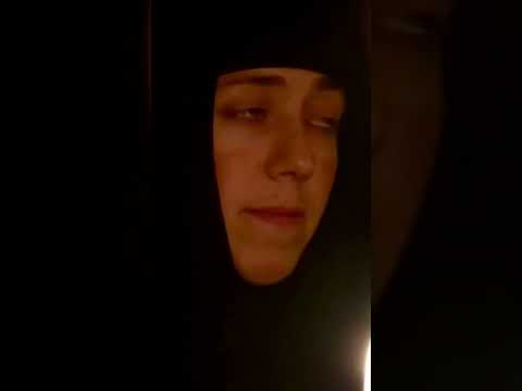 Сестры Орского Иверского женского монастыря исполняют молитву «Отче наш» на грузинском языке