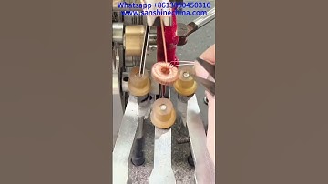 Toroid AC line filter winder winds 0.7mm wire toroid EMC EMI filter inductor coil (SS900B6) #machine