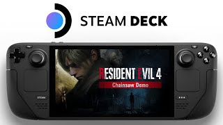 𝐑𝐮𝐥𝐞𝐓𝐢𝐦𝐞 on X: Excited to see how Resident Evil 4 Remake runs on  Steam Deck 😊  / X