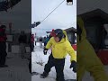 These scottish lads trying to figure out the ski lift is hilarious 