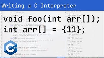 Incomplete array types - Writing a C interpreter - Part 22