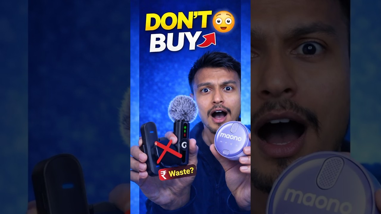 Budget Wireless Mic लेना है तो ये जरूरी बातें जान लो ⚠️ #shorts #wirelessmicreview #gadgets