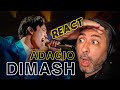 REAGINDO (REACT) a DIMASH - Adagio | Análise Vocal por Rafa Barreiros