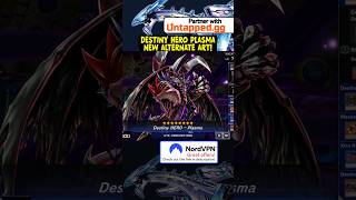 DESTINY HERO PLASMA ALT ART⁉️#YuGiOh #YuGiOhDuelLinks #masterduel