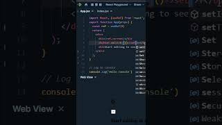 UseRef under 60 seconds #frontenddeveloper #uiux #reactjs #uininja