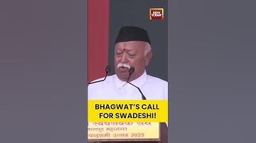 RSS Chief Mohan Bhagwat Stresses Swadeshi & Self-Reliance at Centenary Celebrations | #mohanbhagwat