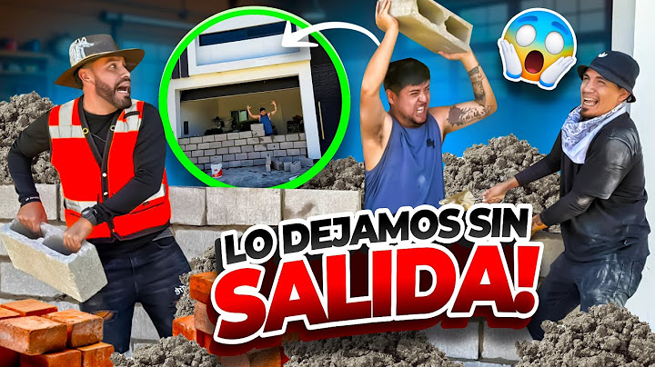 LE CONSTRUIMOS UNA BARDA DE BLOCKS Y LE SELLAMOS SU CASA