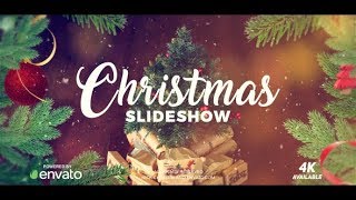 Christmas Slideshow | After Effects Template | Video Displays