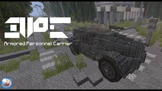 I built the APC from Half-Life 2 with Create Aeronautics