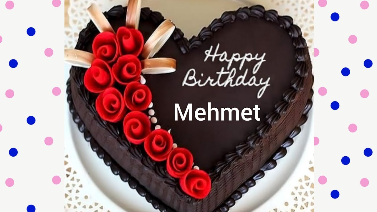 Mehmet happy birthday video|| happy birthday to you Mehmet - YouTube