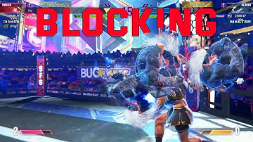 Blocking Blanka lvl 2 is just...