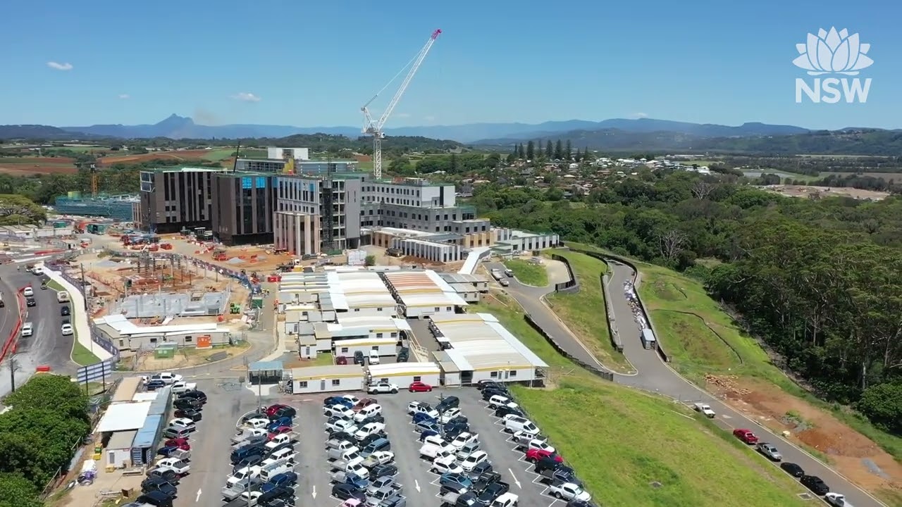 Tweed Valley Hospital Aerial - November 2022