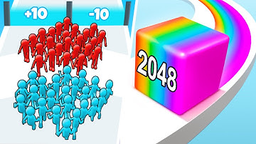 Count Masters 🆚 Jelly Run 2048 🌻🧿🌺🌈Max Levels Walkthrough Android IOS Update Gameplay CB9