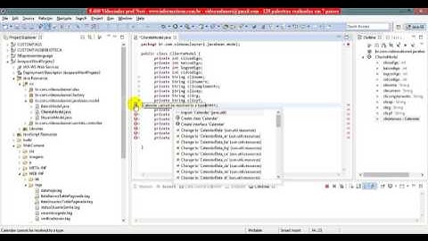 aula 5456 java para web 4   criando model cliente getters e setters