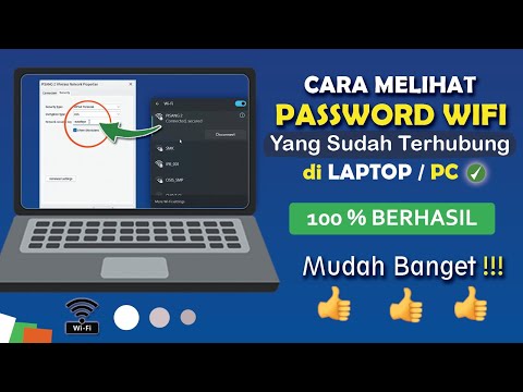 Cara Melihat Password Wifi Yang Sudah Terhubung Ke LaptopPC by Arik Channel