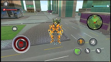 Multi Robot Transform Car Game - Android Gameplay