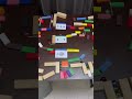本日のピタゴラスイッチ　#marblerun #rubegoldberg #rubegoldbergmachine #dominos #ピタゴラスイッチ