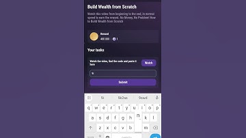 Build Wealth from Scratch / tapswap/code 04.11.2024